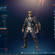 Jack in a blue, fantasy outfit on the Final Fantasy Origin inventory screen.